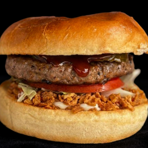 lennard’s plant burger barbecue