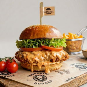 lennard’s tender burger